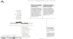 Desktop Screenshot of mediastudiesgroup.org